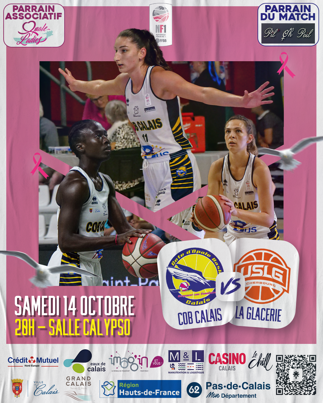 NF1 Journée 5 COB Calais VS US La Glacerie COB CALAIS